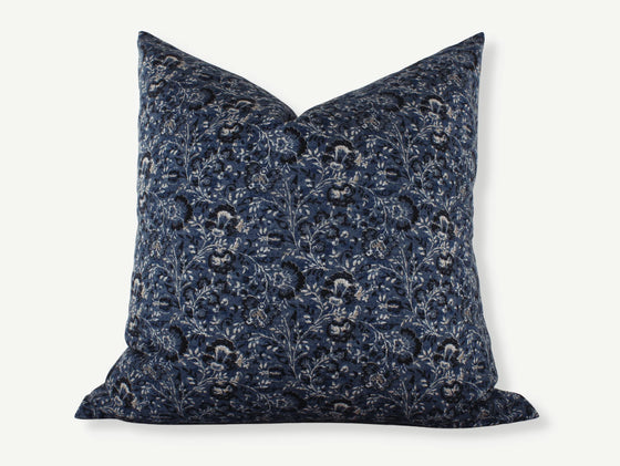 Deep Blue Pillow Cover -Set of 2 | Several Sizes Available