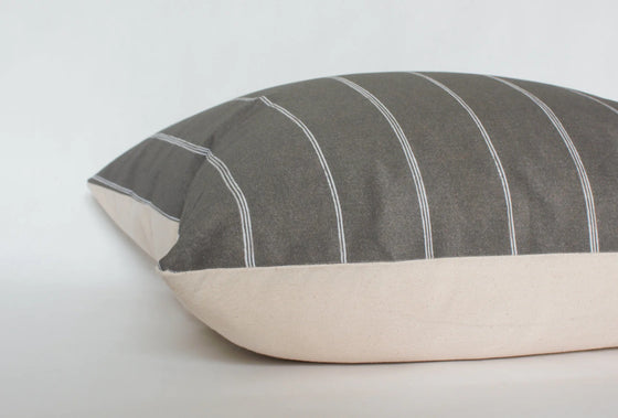 Brown Striped Pillow Cover -Set of 2 | Available in Several Sizes