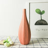 Modern Handcrafted Ceramic Vase in Coral and Speck Finish