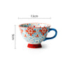 Color Retro Ceramic Coffee Cup