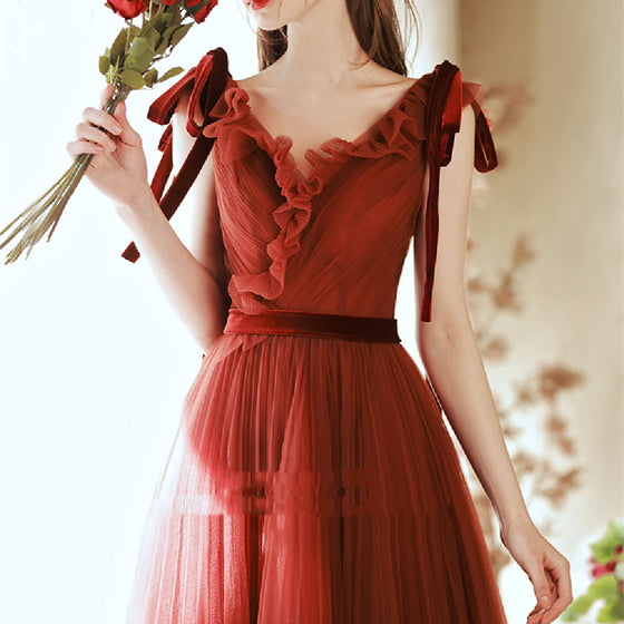 Elegant Red Dress