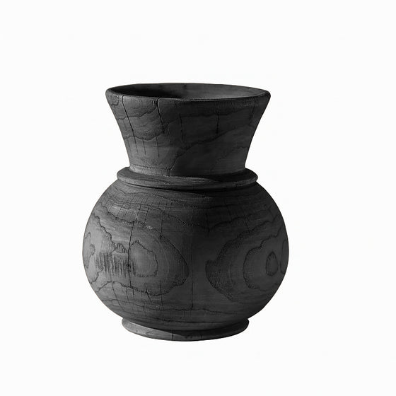 Nordic Style Wooden Vase