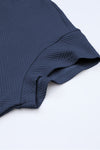 Navy Blue T Shirt and Drawstring Pants Set | Available in 8 Colors