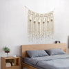 Hand-Woven Boho Tapestry Wall Hanging with Tassels