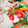 Pet Sound Toys Cans Snow Dog Donuts