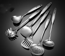  Stainless Steel Cooking Utensil Set and Organizer Rack