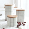 White Ceramic Jar with Lid | Available in 3 Sizes