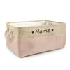 Personalized Dog Toy Basket Free Print Pet Storage Box Cat