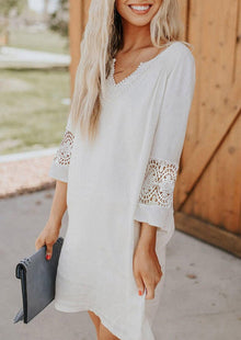  Fashion Lace Dress Women