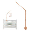 Baby Crib Accessories Bracket Infant Comfort Toy Bed Bell Jackstay Children's Wooden