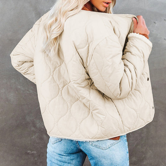 Quilted Puffer Coat for Women