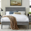 Farmhouse Gray Platform Bed