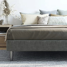  Full Sized Drey Upholstered Platform Bed Frame