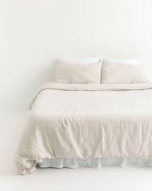  Linen Duvet Cover Set - Natural