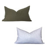 Dark Olive Pillow Cover -Set of 2 | Several Sizes Available