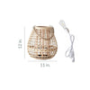 Modern Rattan Art Floor Lamp