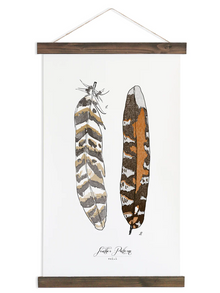  Feather Patterns Vol.1 | Unique Wall Hanging Art by Jessica Rose