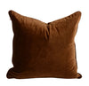 Italian Velvet Throw Pillow Cover