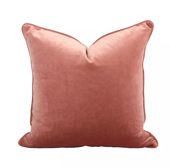 Italian Velvet Throw Pillow Cover