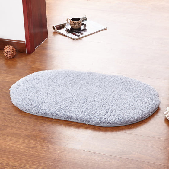 Plush Absorbent Bathroom Mat